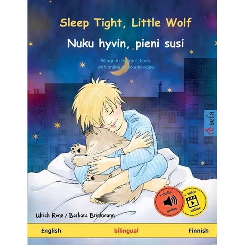 Sleep Tight, Little Wolf - Nuku hyvin, pieni susi (English - Finnish)