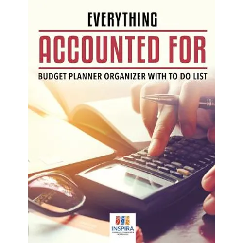 Everything Accounted For Budget Planner Organizer with To Do List