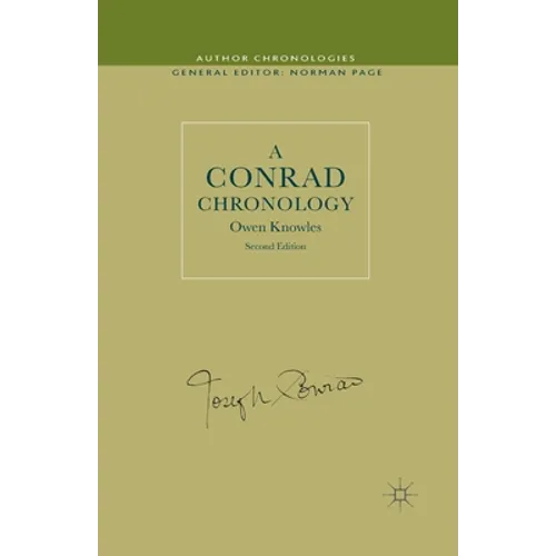 A Conrad Chronology