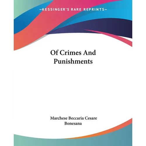 Of Crimes And Punishments