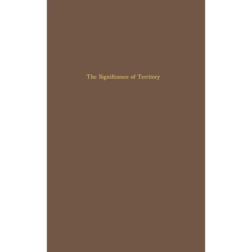 The Significance of Territory