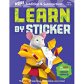 Learn by Sticker: More Addition & Subtraction: Use Math to Create 10 Fantasy Animals!