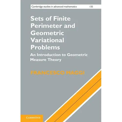 Sets of Finite Perimeter and Geometric Variational Problems
