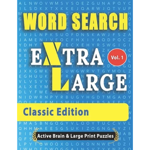 Word Search Extra Large - Classic Edition