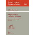 Algorithmic Number Theory: Third International Symposium, Ants-III, Portland, Orgeon, Usa, June 21-25, 1998, Proceedings