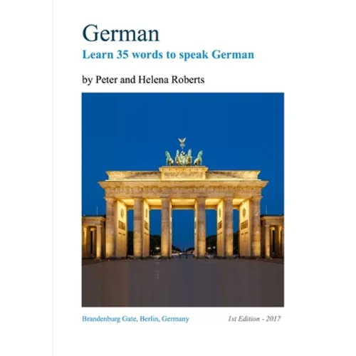 German - Learn 35 Words to Speak German