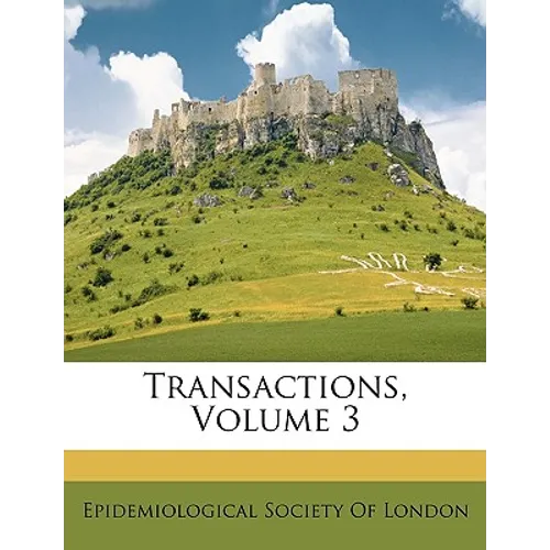 Transactions, Volume 3