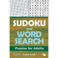 Sudoku and Word Search Puzzles for Adults Vol 4