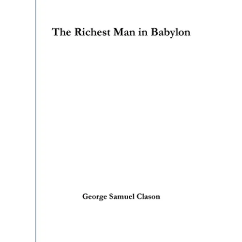 The Richest Man in Babylon