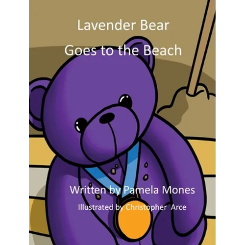 Lavender Bear Goes to the Beach