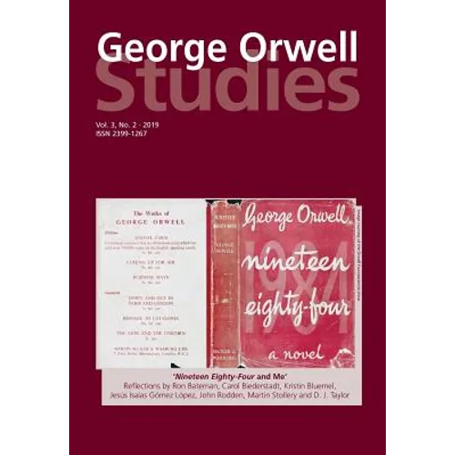 George Orwell Studies Vol.3 No.2