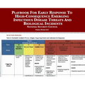 Playbook For Early Response To High-Consequence Emerging Infectious Disease Threats And Biological Incidents