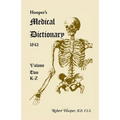 Hooper's Medical Dictionary 1843. Volume 2, K-Z