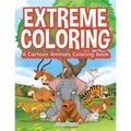 Extreme Coloring: A Cartoon Animals Coloring Book