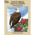 State Birds and Flowers Coloring Book