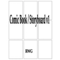 Comic Book / Storyboard v1: 200 Pages 8.5" X 11"