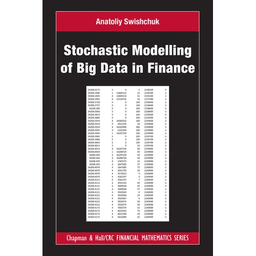 Stochastic Modelling of Big Data in Finance