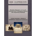 Bronston (Samuel) V. U. S. U.S. Supreme Court Transcript of Record with Supporting Pleadings