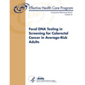 Fecal DNA Testing in Screening for Colorectal Cancer in Average-Risk Adults: Comparative Effectiveness Review Number 52