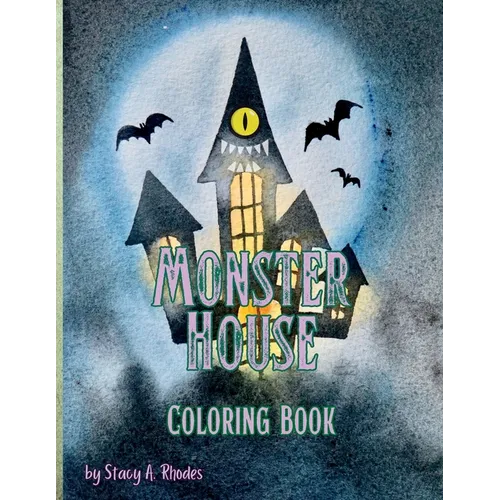 Monster House Coloring Book for Children