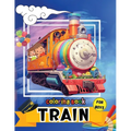 Train Coloring Book for Boys: Fun activity & great giftfor Toddlers, Preschool & Kindergarten Kids