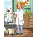 Veterinary Coloring Book 1
