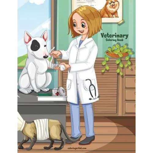 Veterinary Coloring Book 1