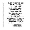 Over 50 Covid-19 Biomarkers Exacerbated by Glucose, and Potentially Improved by Cannabinoids, Curcumin, Vitamin D, and Gaba: Results of an Ongoing Dat