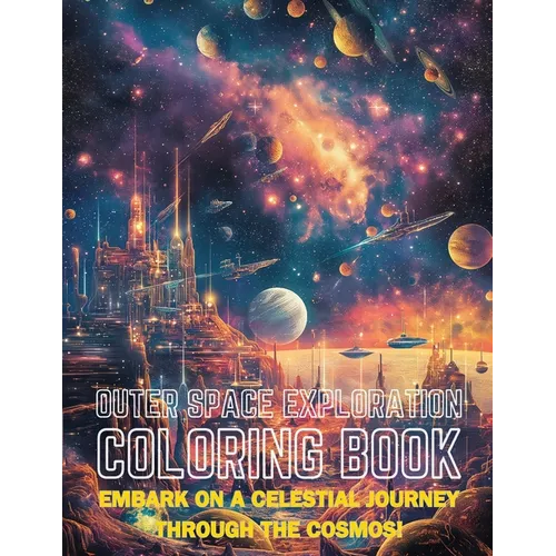Outer Space Exploration Coloring Book: Embark on a Celestial Journey Through the Cosmos!