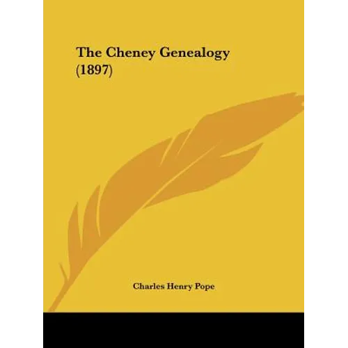 The Cheney Genealogy (1897)