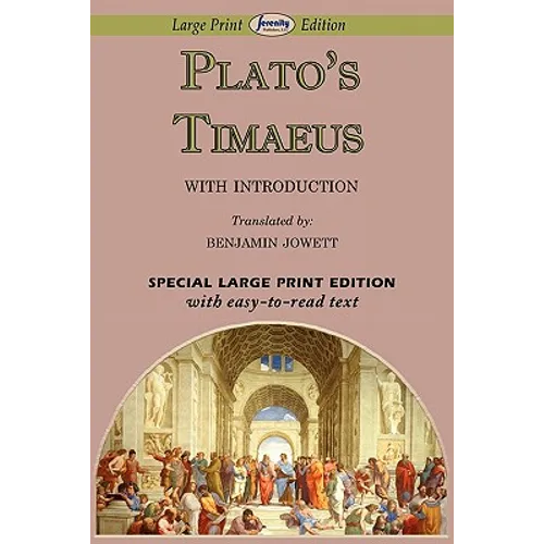 Timaeus (Large Print Edition)