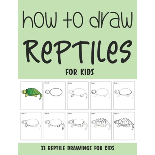 How to Draw Reptiles for Kids