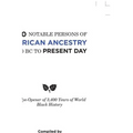 700 Notable Persons of African Ancestry 1400 Bc to Present Day: An Eye-Opener of 3,400 Years of World Black History