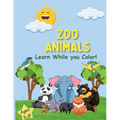 Zoo Animals Coloring Book