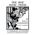 One Page Magic Tricks