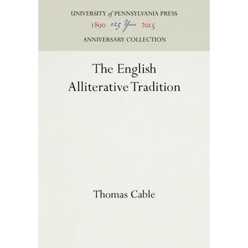 The English Alliterative Tradition