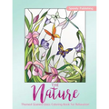 The Nature-Themed Stained Glass Coloring Book for Relaxation