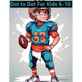 Dot To Dot Sports Fun Activity Book For Kids Ages 6 7 8 9 10