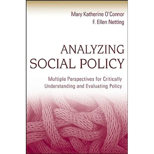 Analyzing Social Policy