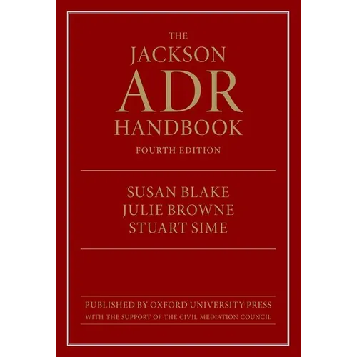 The Jackson Adr Handbook