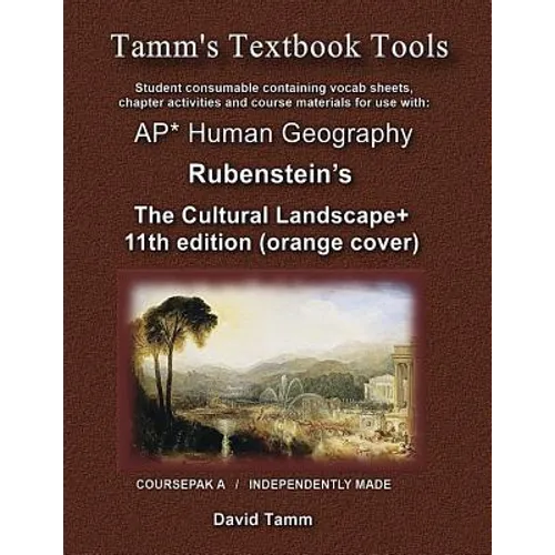 The Cultural Landscape 11th edition+ Student Workbook: Relevant Daily Assignments Tailor Made for the Rubenstein Text