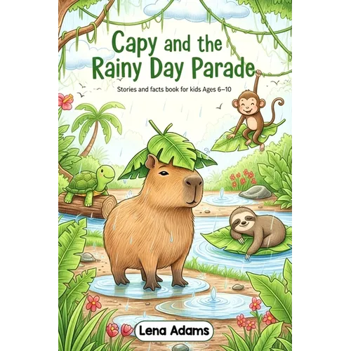 Capy and the Rainy Day Parade - Stories and facts book for kids Ages 6-10: Discover the world of baby capybaras in 8 fun stories with real facts at th