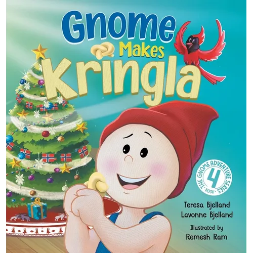 Gnome Makes Kringla: A Children's Scandinavian Nordic Christmas Book with Holiday Baking and Festive Fun