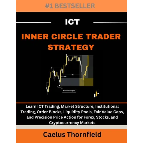 ICT Inner Circle Trader Strategy: Learn ICT Trading, Market Structure, Institutional Trading, Order Blocks, Liquidity Pools, Fair Value Gaps, and Prec
