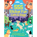 555 Sticker Fun - Cats & Dogs