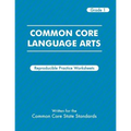 Common Core Language Arts Grade 1