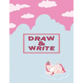 Story Writing Paper for Kids: Primary Drawing & Writing Paper Kindergarten Kids K-2 - Sleeping Unicorn