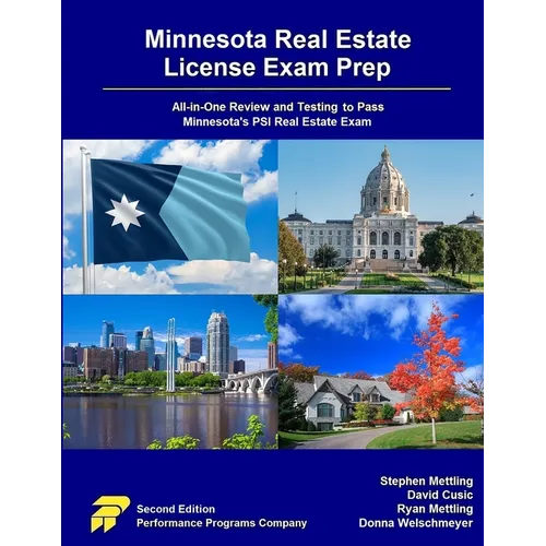 Minnesota Real Estate License Exam Prep: All-in-One Review and Testing to Pass Minnesota's PSI Real Estate Exam