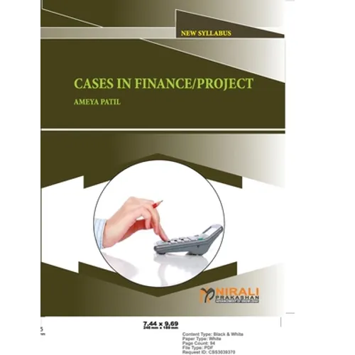 Cases in Finance / Project