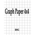 Graph Paper 4x4: 150 Pages 8.5" X 11"